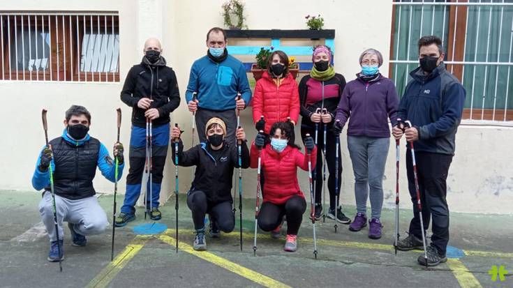 Ipar martxa ikastaroa egin dute Arantzan