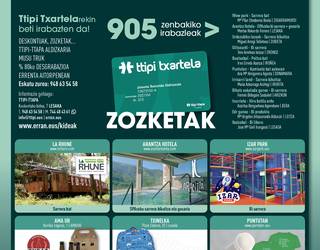 ZOZKETAK ttipi-ttapa 905 zk.