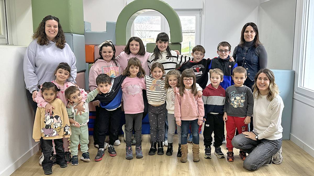 Aspaldiko egoerarik hoberena dute Saldiasko eskolan