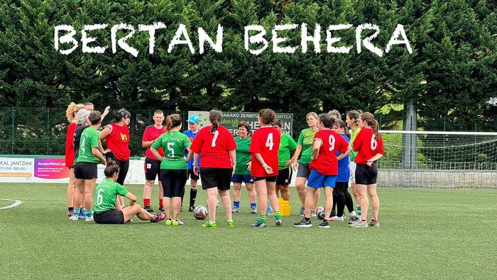 Emakumezkoen futbol txapelketa herrikoia bertan behera gelditu da Lesakan