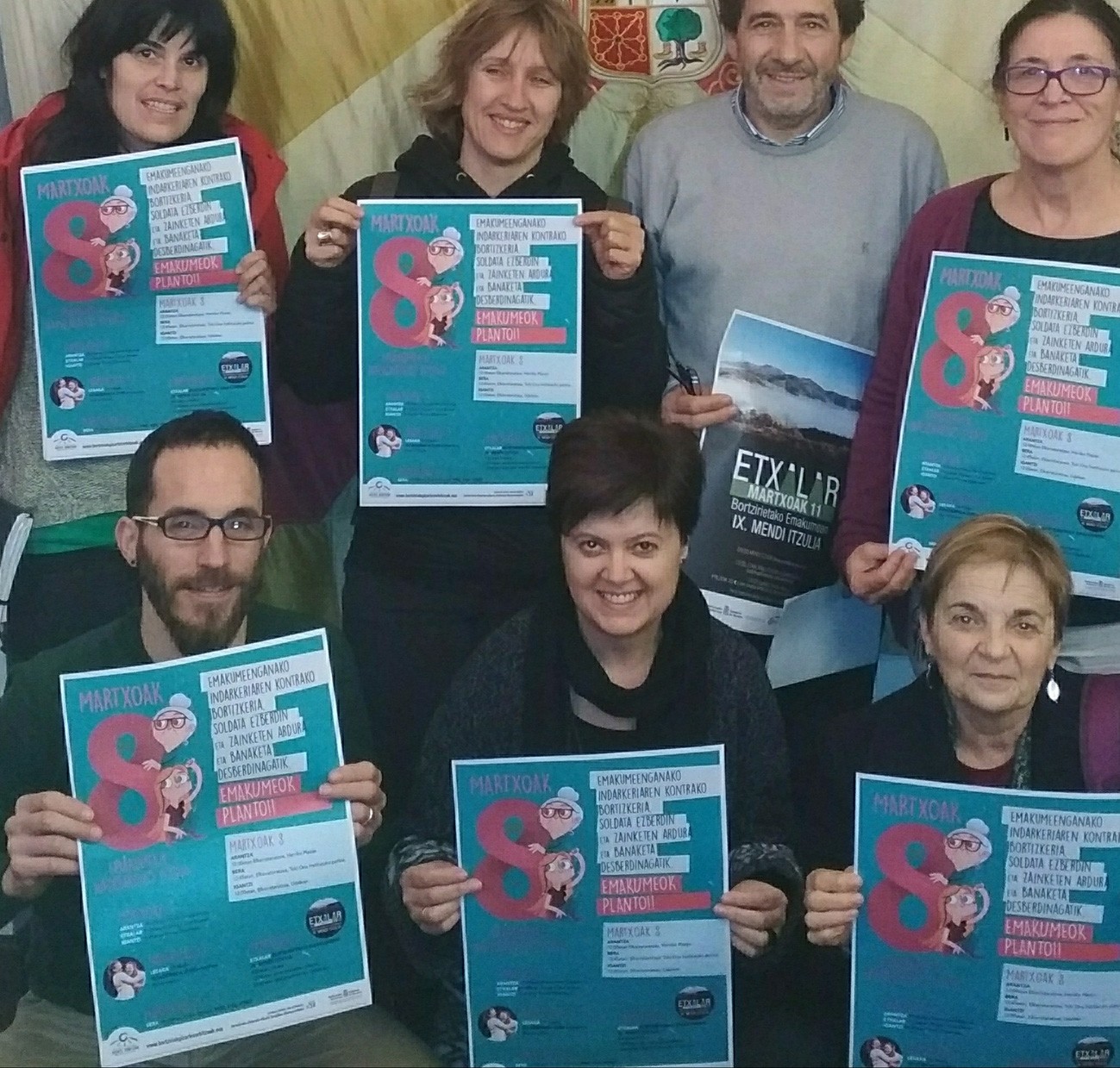 Martxoaren 8ko programa aurkeztu du Bortzirietako Berdintasun Batzordeak