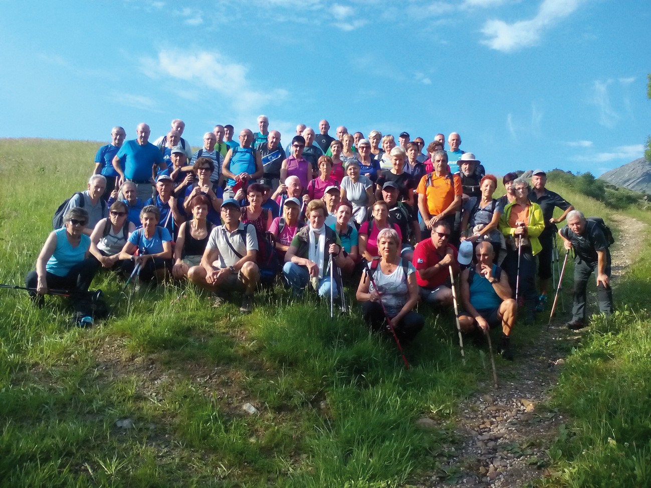 Arkupeak elkarteko 59 mendizale Alkurruntz mendira igo dira