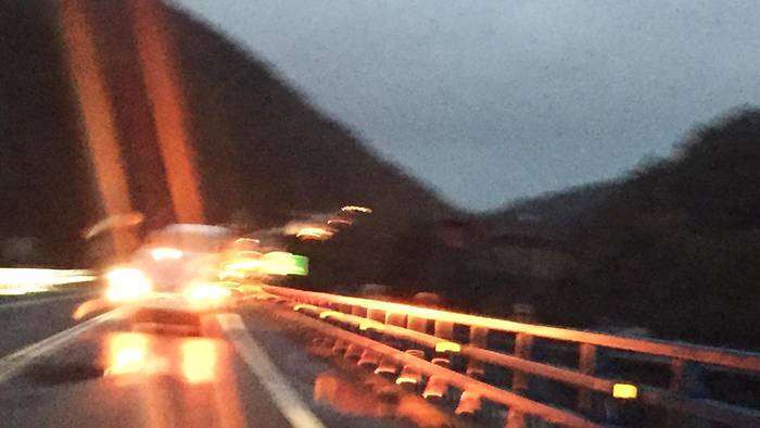 Auto-pilaketak N-121-A errepidean, Endarlatsatik Irunera bidean