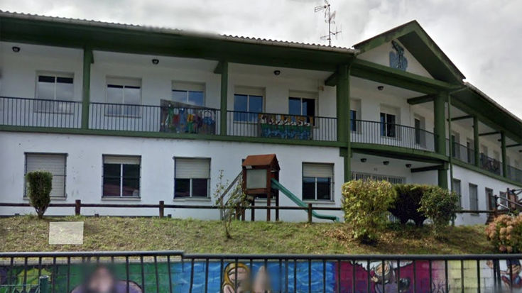 Labiaga Ikastola udan hasiko da 200 metro koadroko estalpea egiten