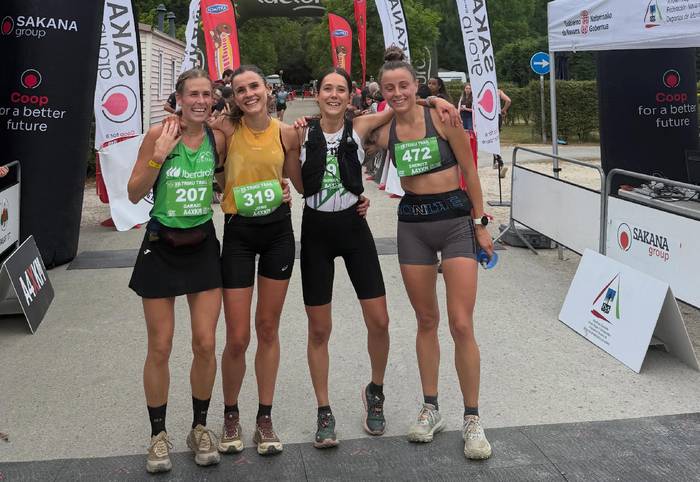 Jone Igoa beratarrak irabazi du Triku Trail mendi lasterketa laburra