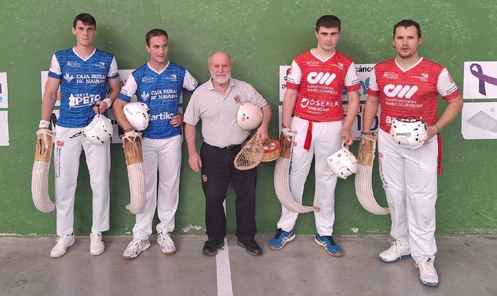 Uterga eta Mitxeo nagusitu dira Udaberriko erremonte txapelketako Iruritako jardunaldian