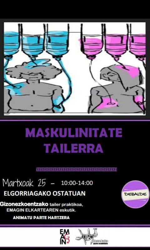 AUTODEFENTSA TAILERRA ETA MASKULINITATE TAILERREKIN EMANGO ZAIO AMAIERA MARTXOAK 8KO EKITALDIEI