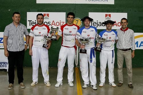 Urtasun eta Urrutiarentzat San Fermin erremonte torneoko txapela