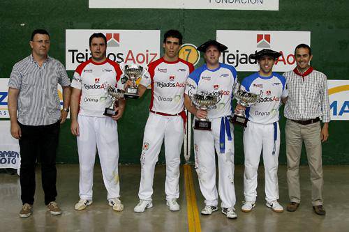 Urtasun eta Urrutiarentzat San Fermin erremonte torneoko txapela