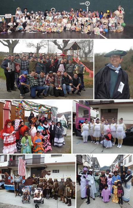Karroza desfile ederrak inaute bikainak borobildu zituen