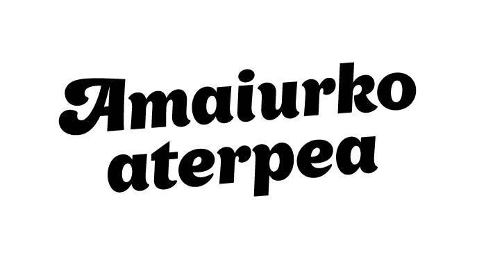 AMAIURKO ATERPEA logotipoa