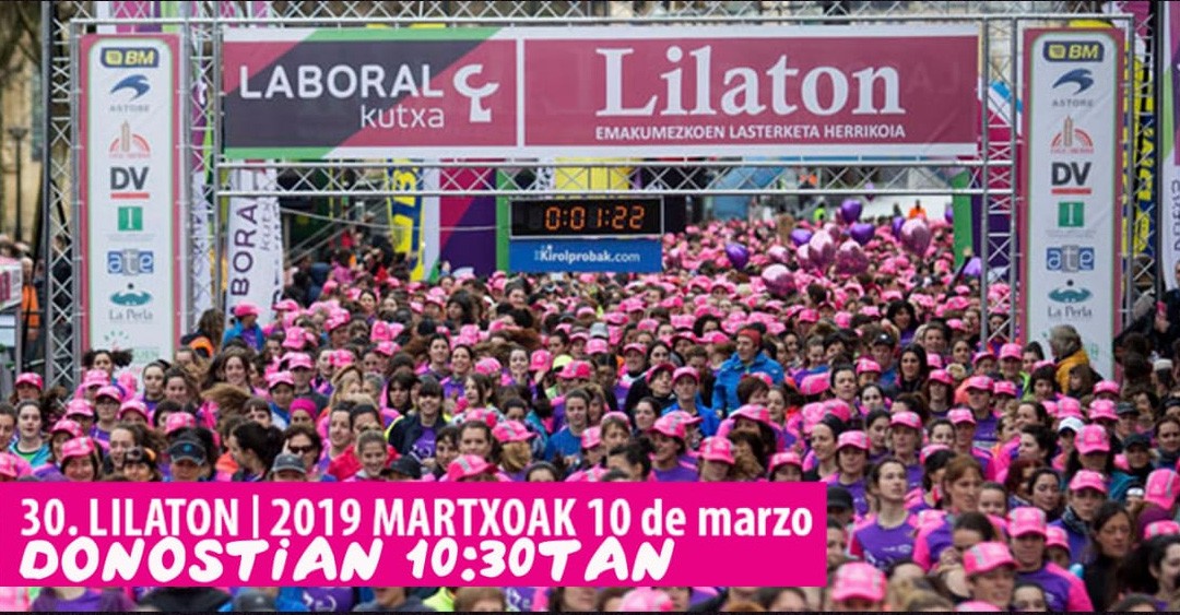 Donostiako Lilaton lasterketan izena emateko epea ireki du Erreka Kirol Taldeak