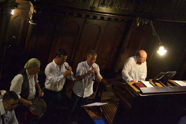 Organo, txistu eta gaita kontzertua Caro Barojaren omenez 