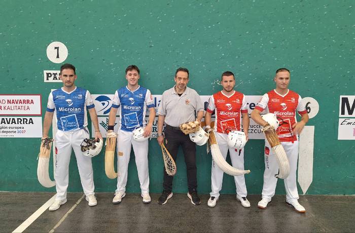 Mikel Mikelarena oiztarrak eta Ionek irabazi dute Udaberriko Erremonte Txapelketako lehen partida