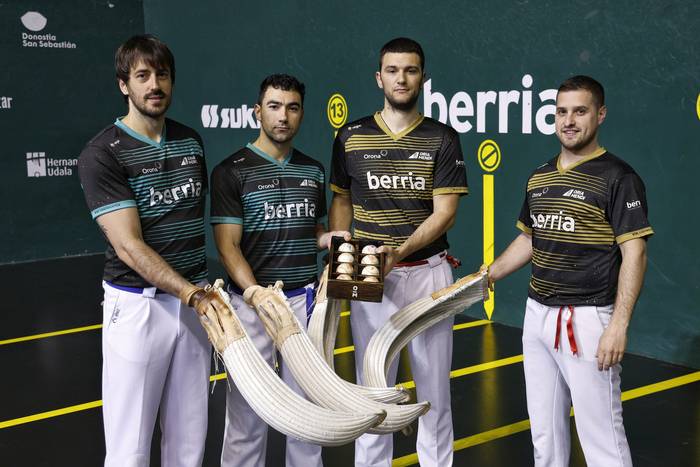 Berria Txapelketako finalerdietarako pilotak bereizi dituzte