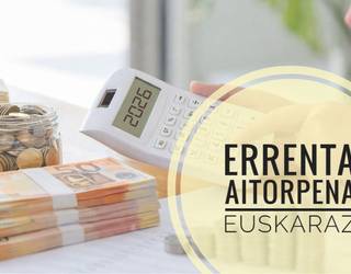 Errenta aitorpena euskaraz egiteko kanpaina abiatu dute UEMAk eta euskara zerbitzuek