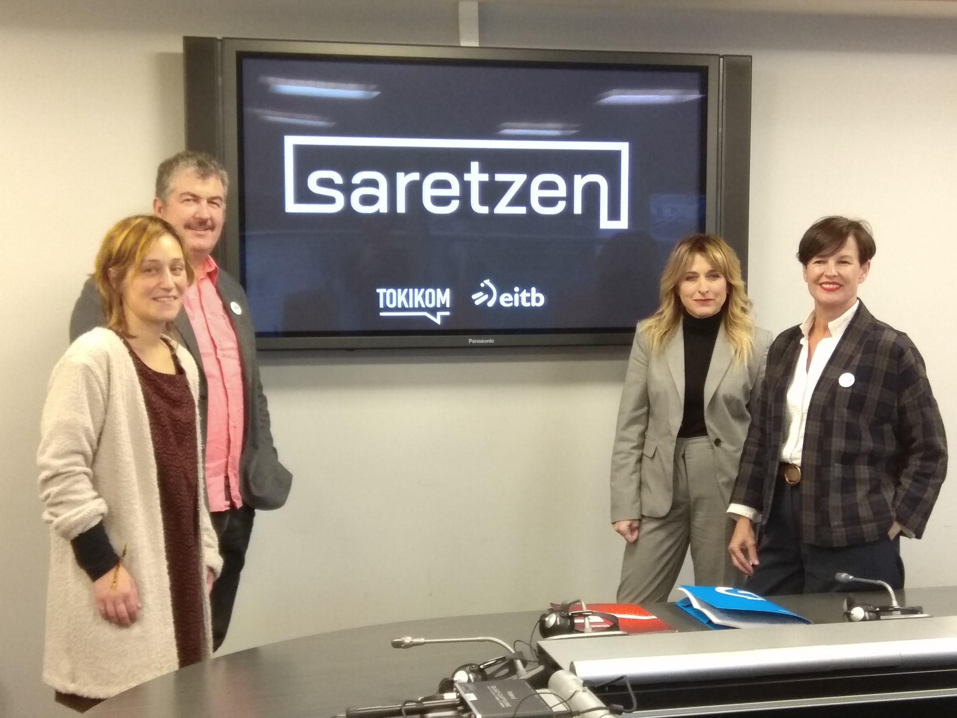 Saretzen proiektua jarri dute abian EITBk eta Tokikomek