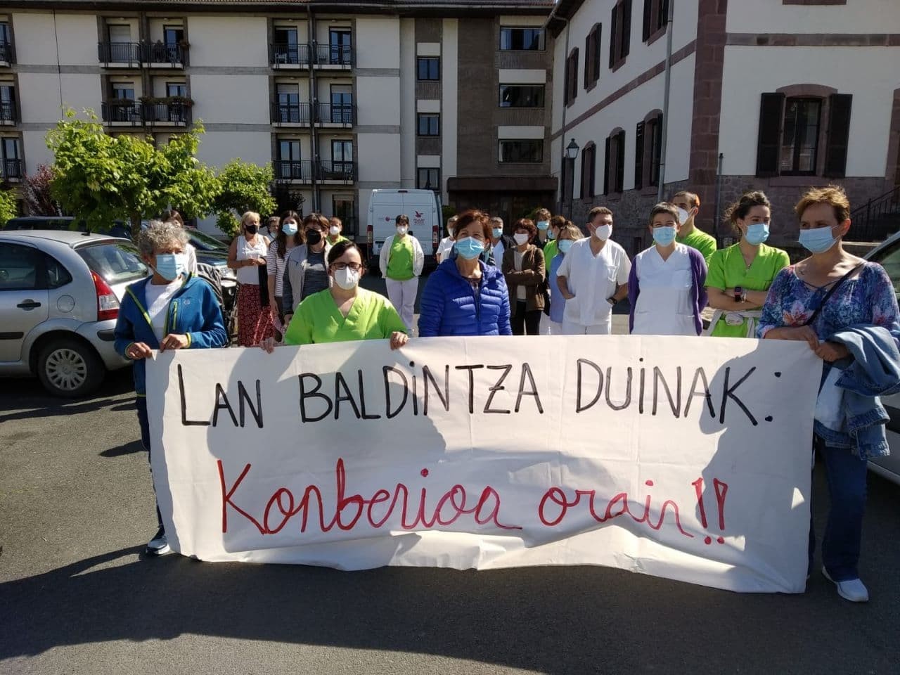 Elizondoko zahar etxeko greba «erabatekoa izan da»