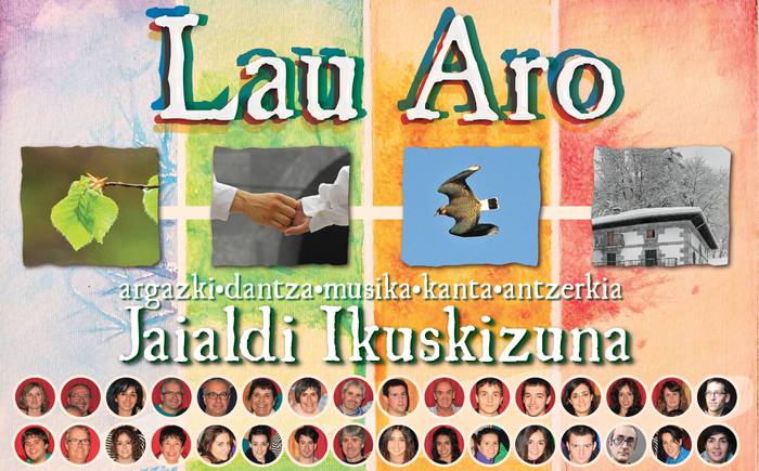 'Lau aro' ikuskizuna azaroaren 27an estreinatuko dute Leitzan