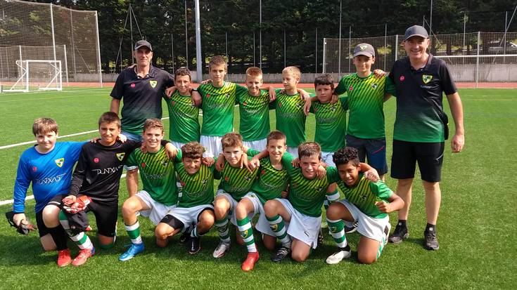 Errenteriako ‘Jose Miguel Jaurrieta’ futbol torneoa ere irabazi dute Beti Gazteko alebinek