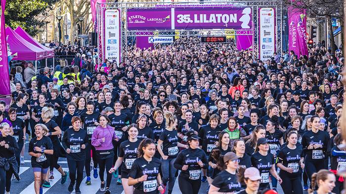 Eskualdeko 82 lagunek egin dute Lilatoia