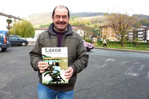 Laxoari buruzko liburu berria aurkeztu du Tiburtzio Arraztoak