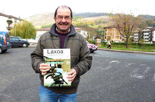 Laxoari buruzko liburu berria aurkeztu du Tiburtzio Arraztoak