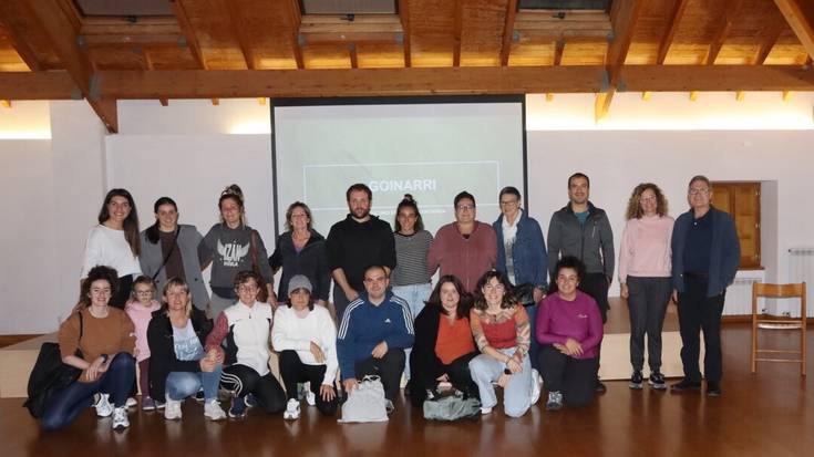 Interesa piztu du Goizuetan sortu duten Goinarri gunearen aurkezpenak