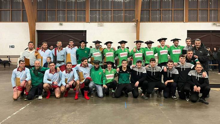 Euskal Herriko pisu astuneko sokatira txapelketa irabazi du Beti Gaztek