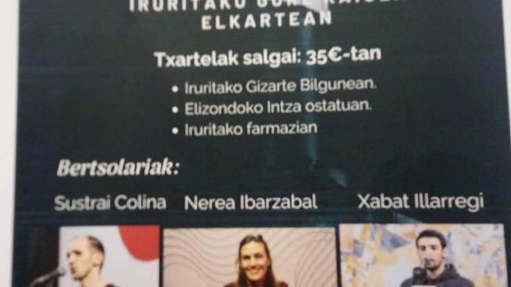 Bertso Bazkaria Iruritako Gure Kaiola Elkartean