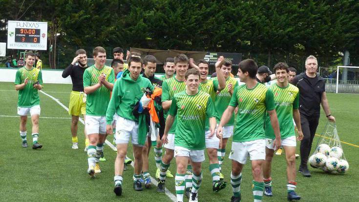 Hirugarren mailara igotzeko fasearen finalerdietan izanen da Beti Gazte