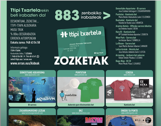 ZOZKETAK ttipi-ttapa 883 zk.