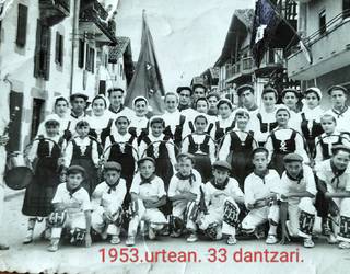 Gure Txokoako dantzariak 1953an