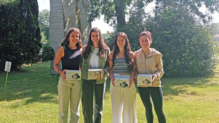 Lekaroz Institutuko lau ikasle sarituak izan dira Kaixomundua lehiaketan