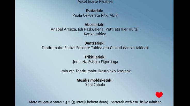 Lesakako Bandak 'Euskal Playlist Irratia' emanaldia eskainiko du ortziralean