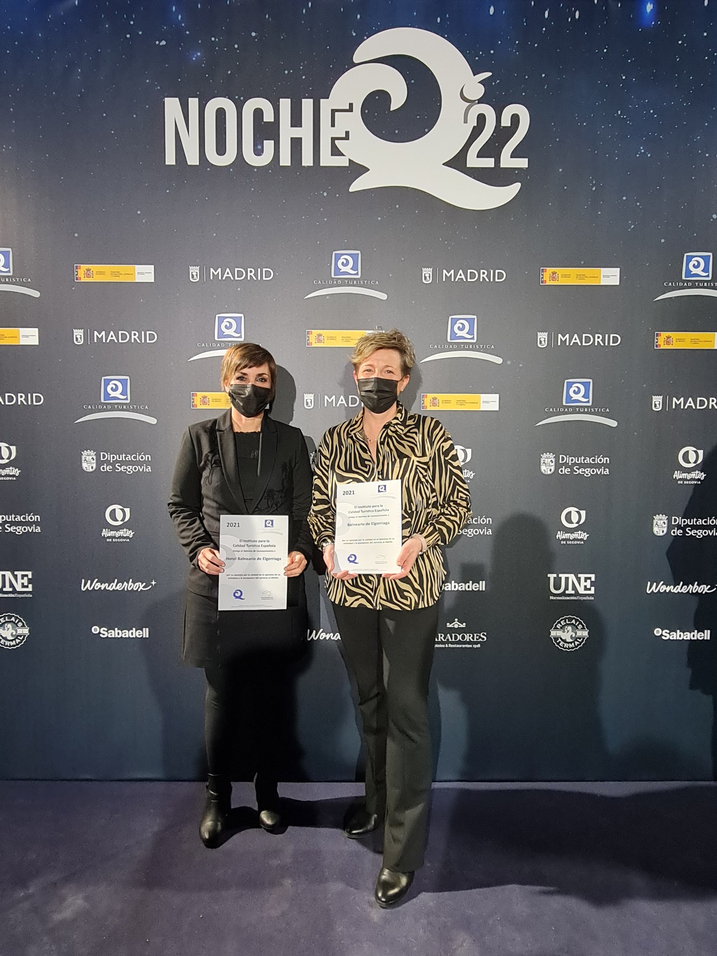 Kalitate turistikoaren ziurtagiria jaso du Elgorriagako bainuetxeak Madrilen