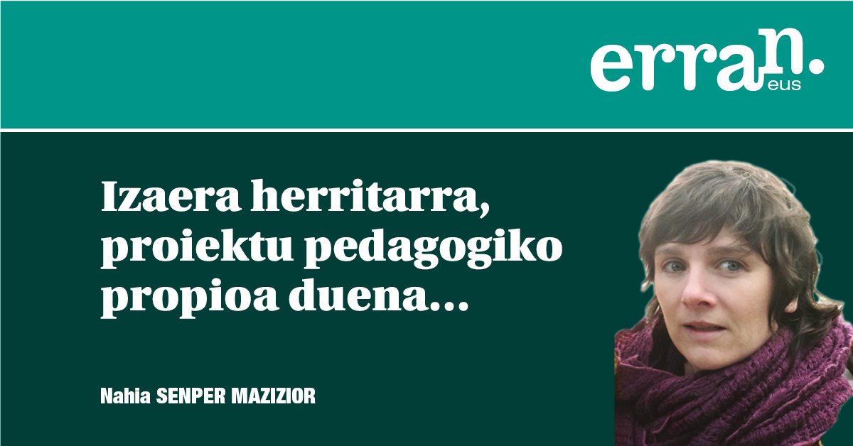 Iturri zaharretatik edanez etorkizuna eraiki