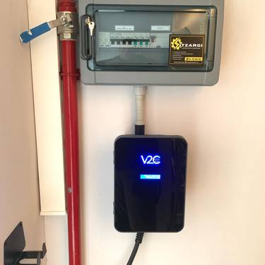 Auto elektrikorako kargagailuaren instalazioa