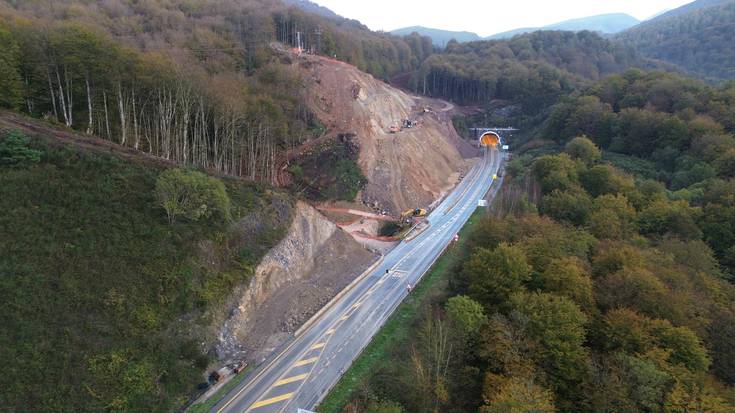 Belate eta Almandozko tunelak itxiko dituzte ortzegun arratsean Irungo noranzkoan