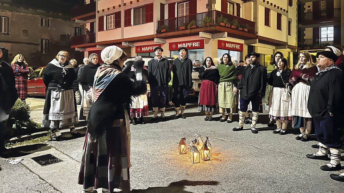 Astelehenean eginen dituzte eguberrietako entseguak Beran