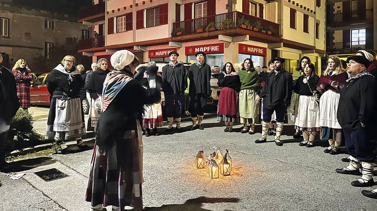 Astelehenean eginen dituzte eguberrietako entseguak Beran