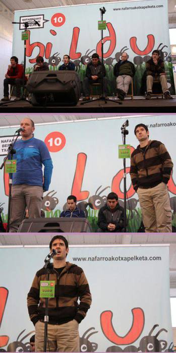 Arkaitz Goikoetxea eta Eneko Lazkoz, Atarrabiatik Lesakako finalera