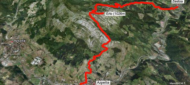 Azpeitia eta Zestoa arteko bidea eginen du igandean Leitzako Mendibil taldeak