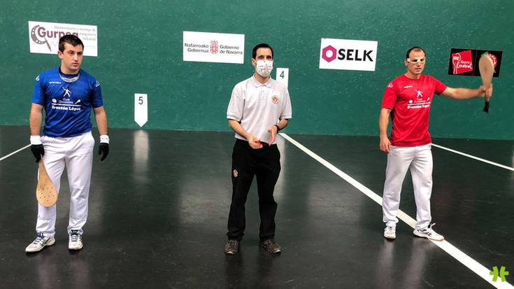 Nafarroako bost eta erdiko paleta goma txapelketa irabazi du Dabid Albiasu narbartearrak