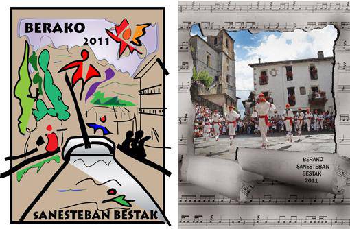 Mikel Telletxeak irabazi du Berako bestetako programaren azal lehiaketa