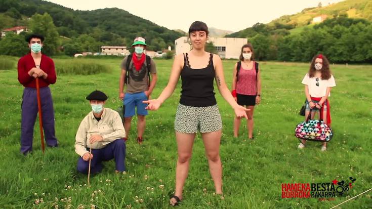 Lesakako Txosna Batzordekoek sanferminik ez dagoela oroitarazi dute