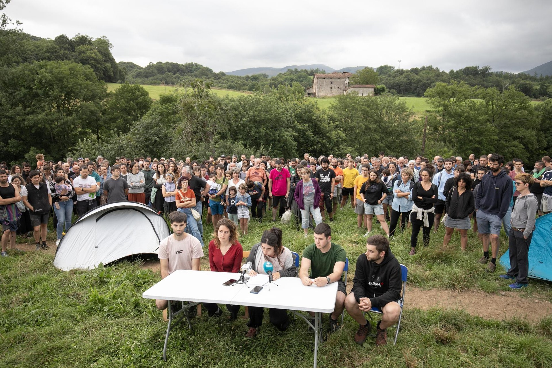Friuliko irrati batera ailegatu da Aroztegiko auzia