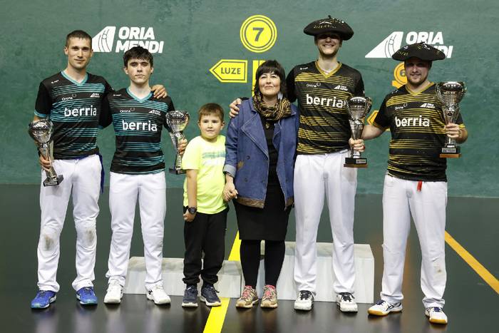 Ezkurra II.a doneztebarrak eta Goikoetxea VI.ak irabazi dute Berria Txapelketa