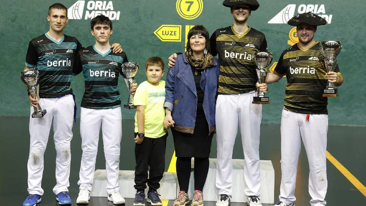 Ezkurra II.a doneztebarrak eta Goikoetxea VI.ak irabazi dute Berria Txapelketa