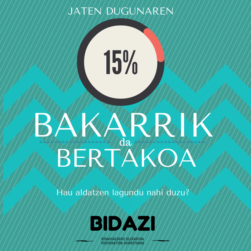 Bazkidetzeko hurrengo aukera: Abuztuak 21 :)